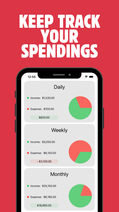 ภาพหน้าจอของ Budger - Money Tracker