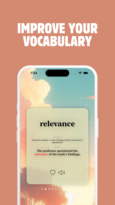 Vova - English Vocabulary Card スクリーンショット