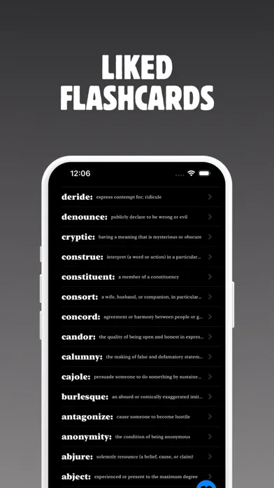Скриншоты Wovo: C1-C2 English Vocabulary