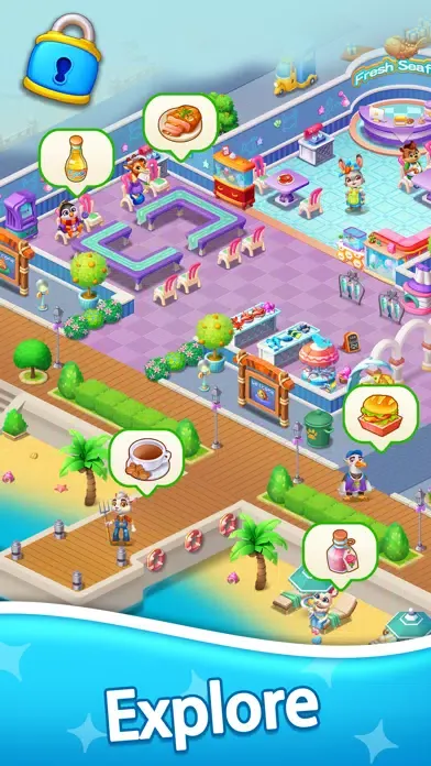 Food Travel - Merge & Cooking應用截圖