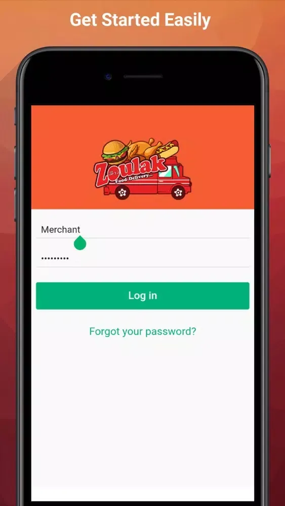 Zoulak Order Taking App Screenshots