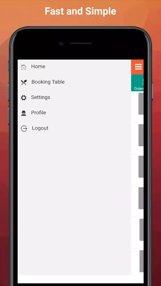 Zoulak Order Taking App Screenshots