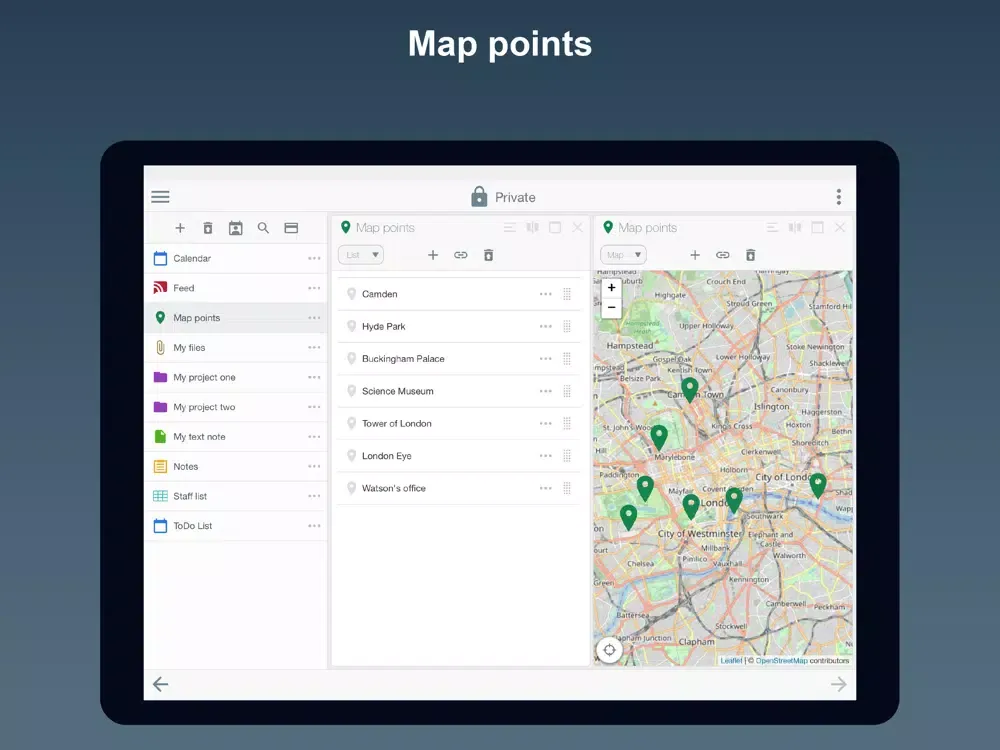 Скриншоты inspan.io iPad 