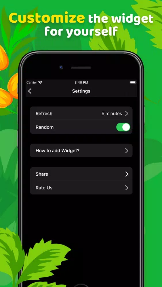 Скриншоты Photo widget simple app