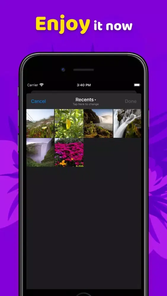 Photo widget simple app 스크린샷
