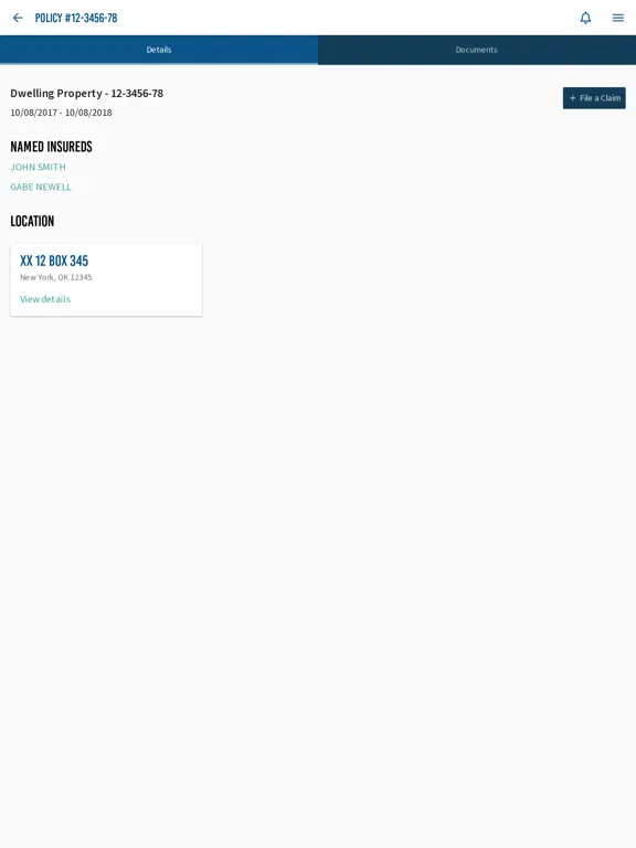 Community Insurance Company iPad  স্ক্রিনশট
