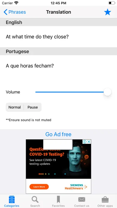English to Portuguese using AI Screenshots