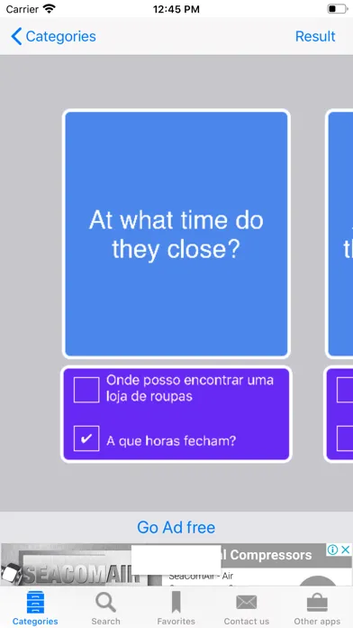 English to Portuguese using AI Screenshots