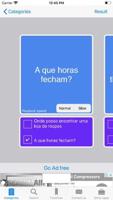 English to Portuguese using AI Screenshots