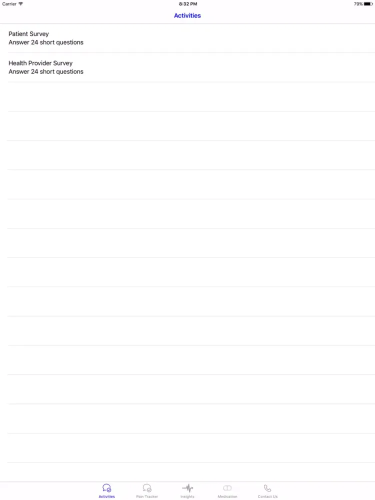 iPain Communicator iPad 应用截图