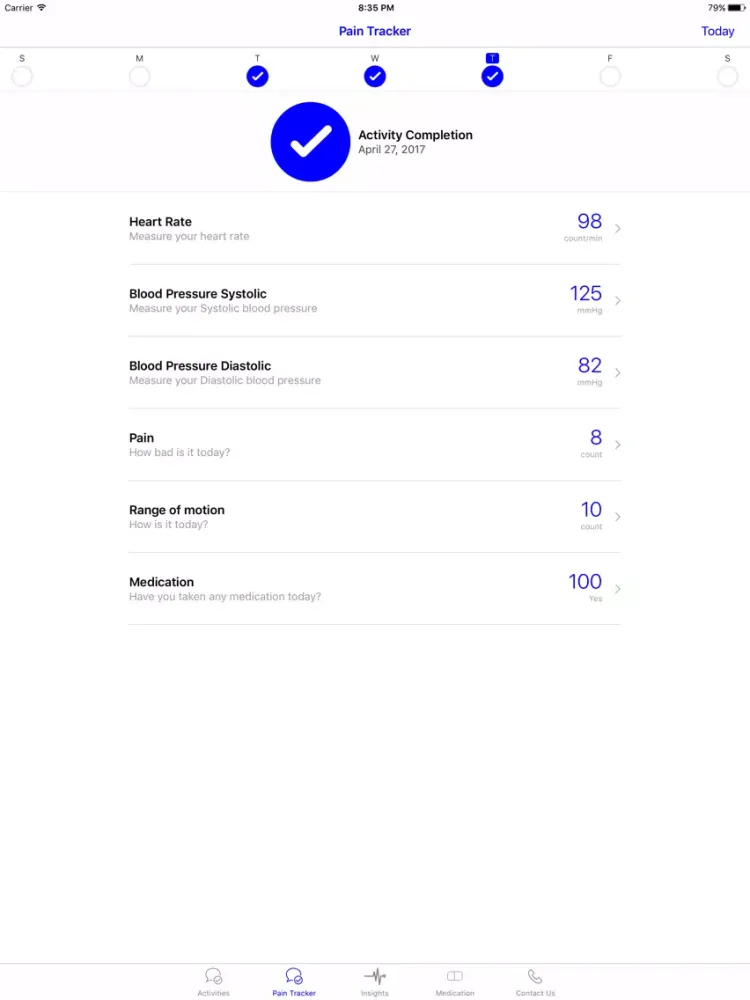 iPain Communicator iPad 应用截图
