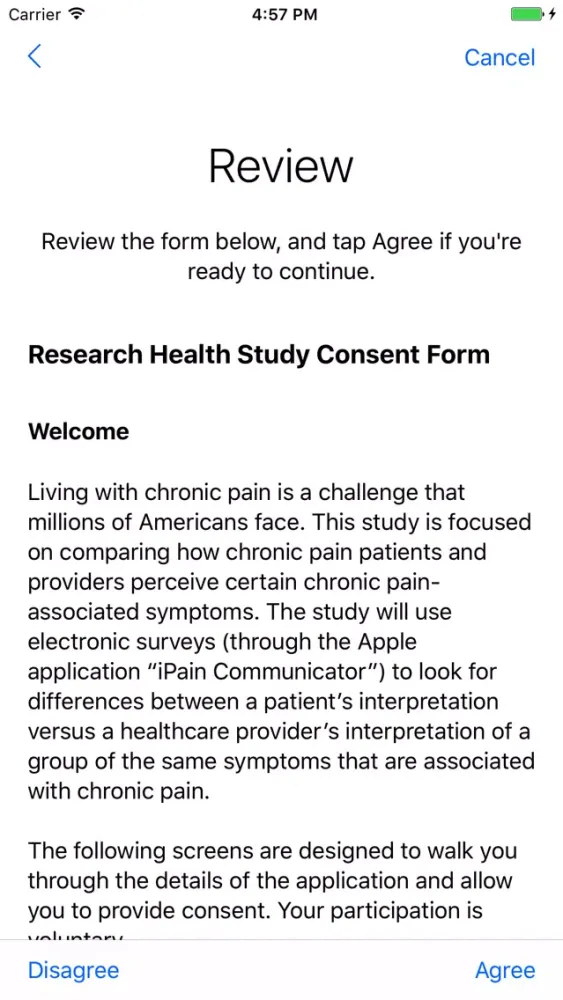 iPain Communicator应用截图