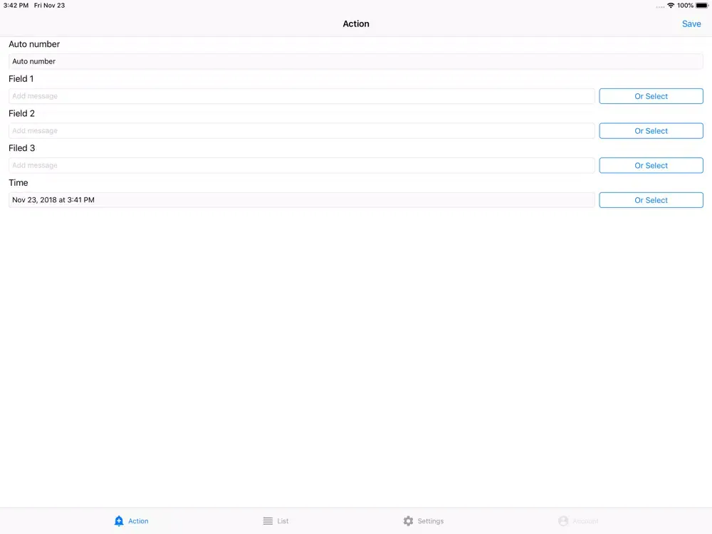 TV Paging System iPad  スクリーンショット