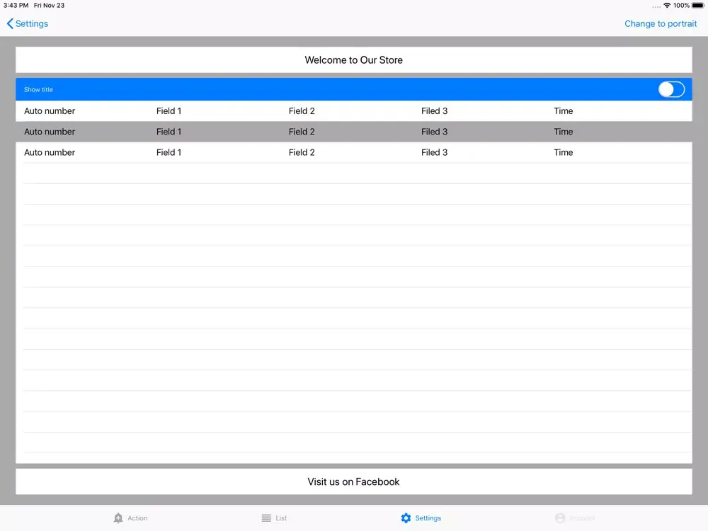 TV Paging System iPad  スクリーンショット
