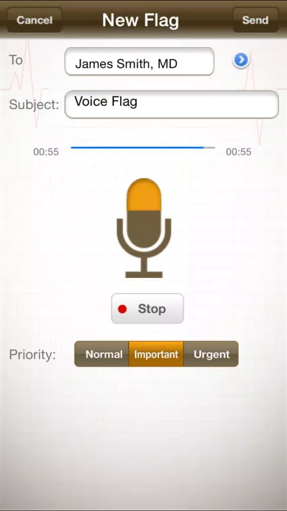 ภาพหน้าจอของ miPHR