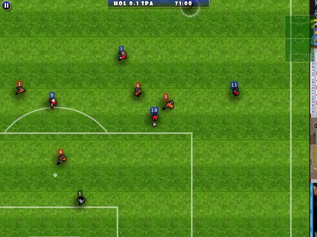 Captures d'écran de easySoccer Free iPad 