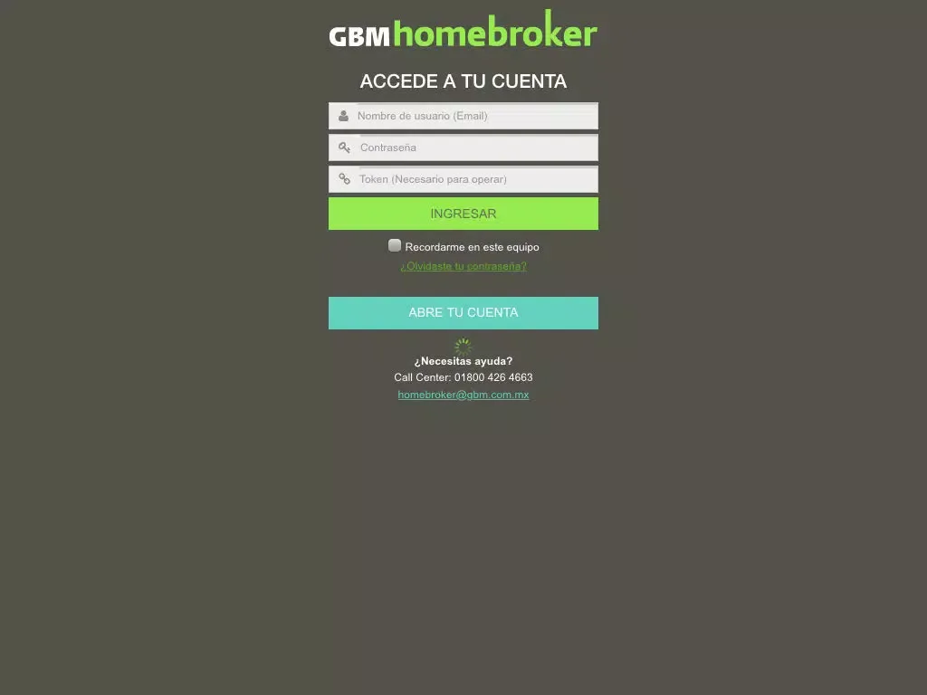 Screenshot di GBMHomebroker PRO iPad 
