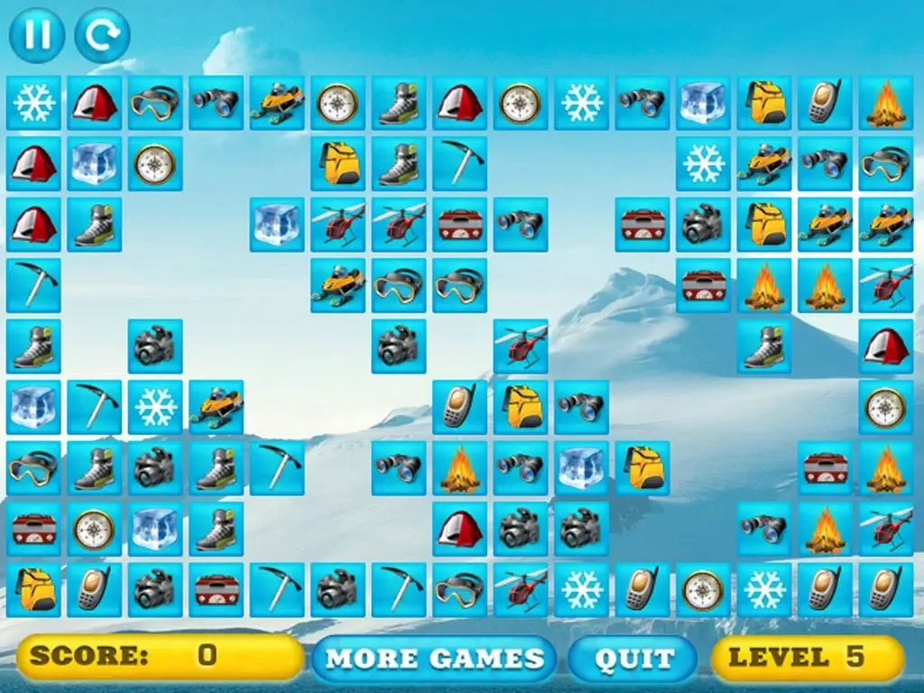 Antarctic Expedition Mahjong Free iPad  スクリーンショット