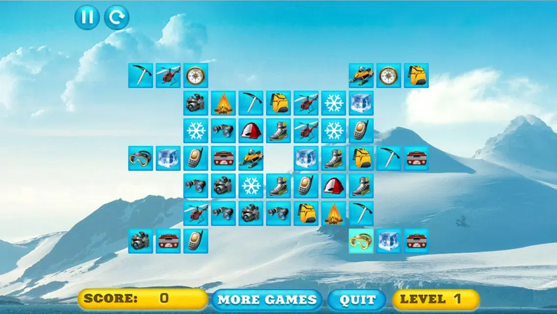 Antarctic Expedition Mahjong Free スクリーンショット