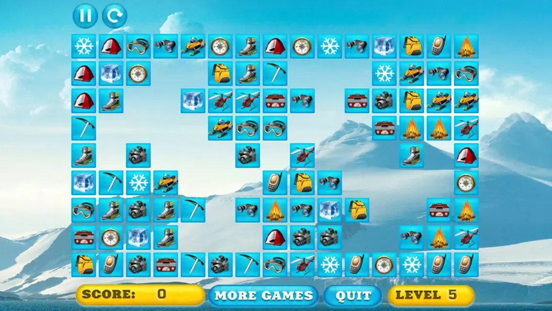 Antarctic Expedition Mahjong Free スクリーンショット