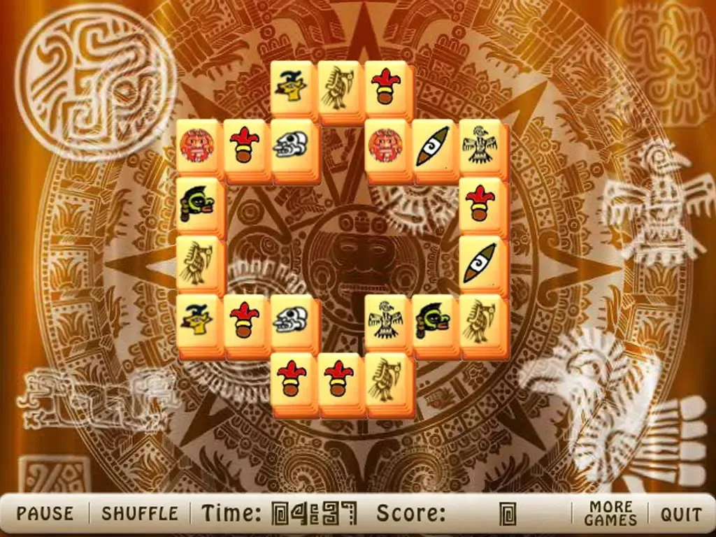 Capturas de pantalla de Aztec Mahjong Free iPad 