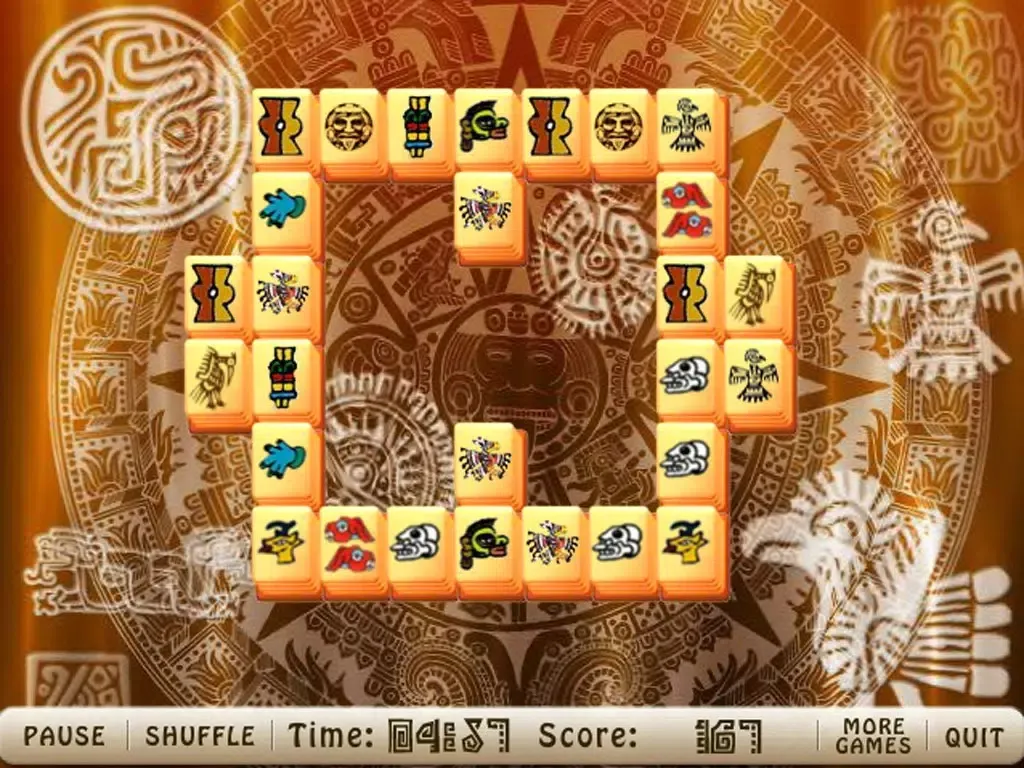 Capturas de pantalla de Aztec Mahjong Free iPad 