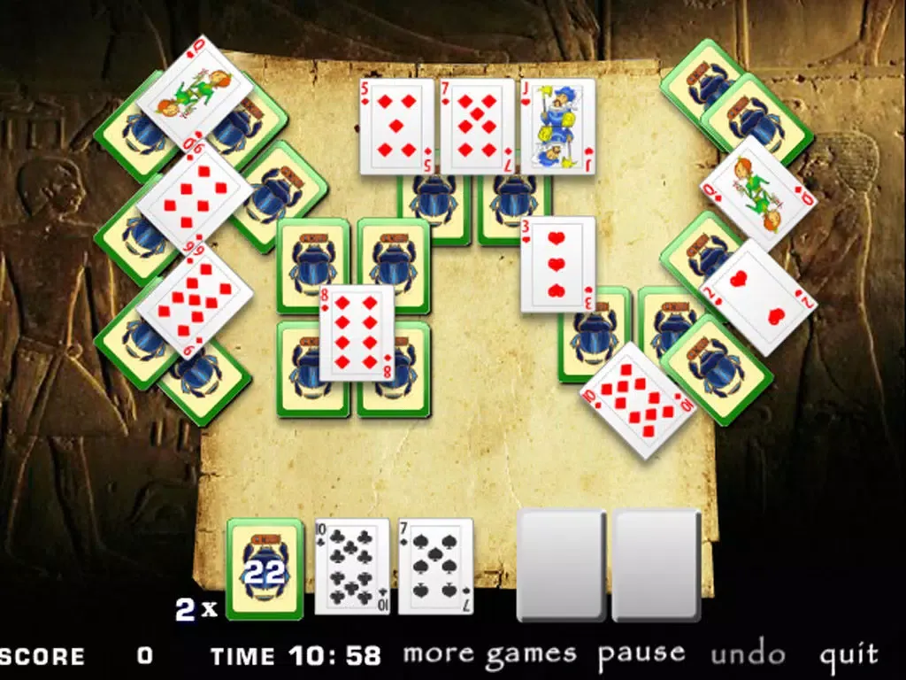 Captures d'écran de Egypt Legend Solitaire Free iPad 