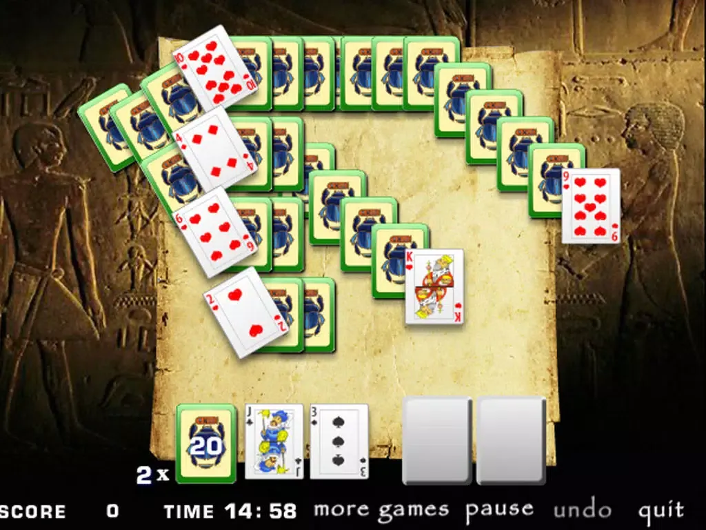 Captures d'écran de Egypt Legend Solitaire Free iPad 