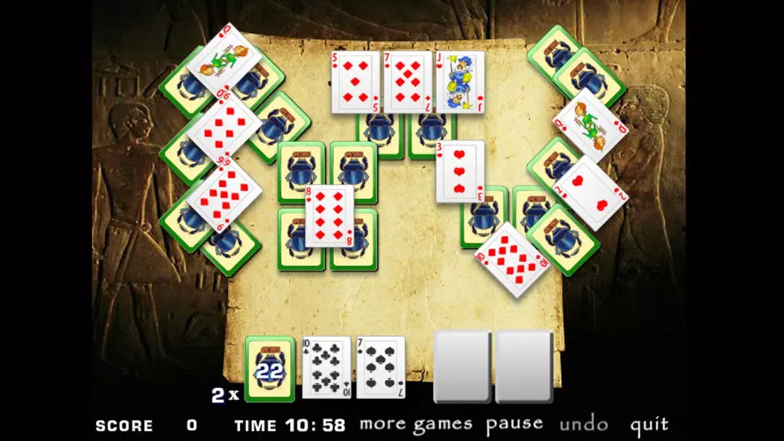 Captures d'écran de Egypt Legend Solitaire Free