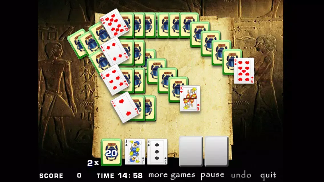 Captures d'écran de Egypt Legend Solitaire Free