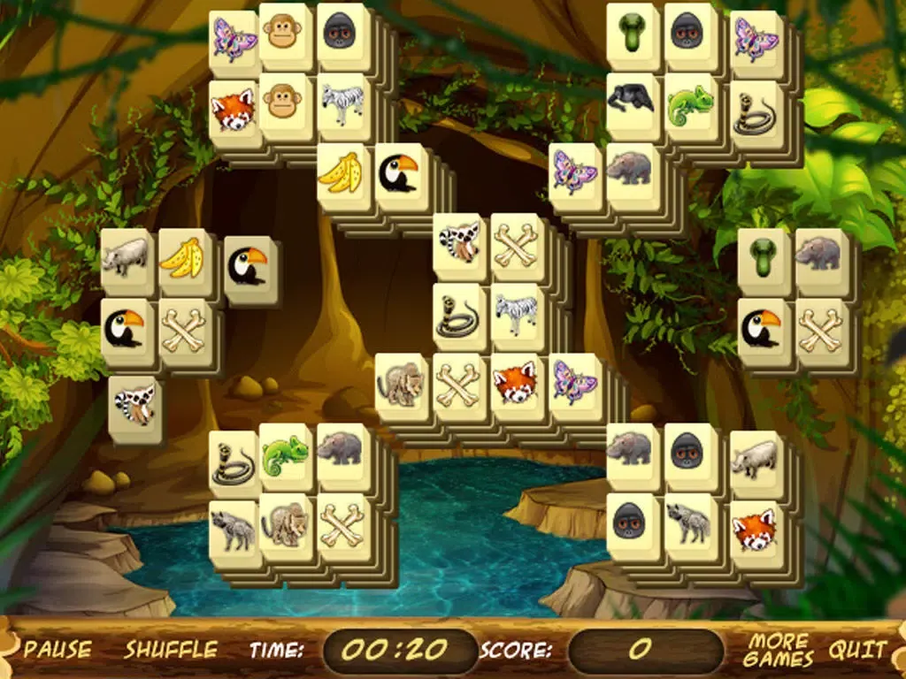 Captures d'écran de Wild Africa Mahjong Free iPad 