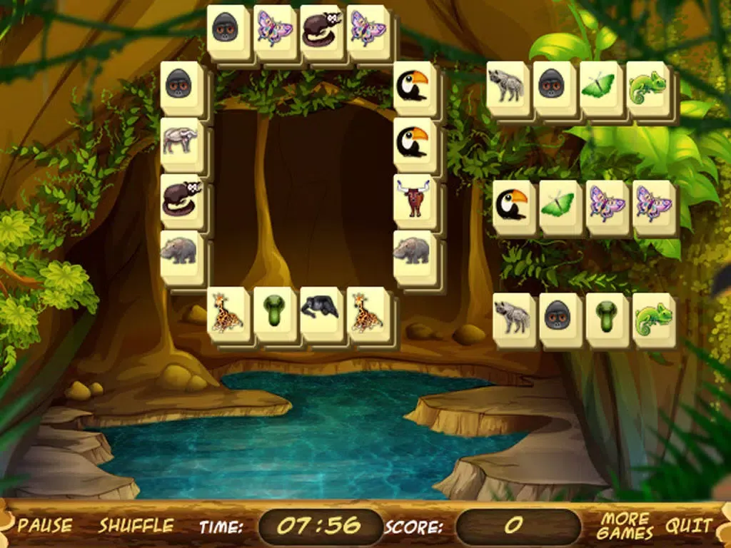 Captures d'écran de Wild Africa Mahjong Free iPad 
