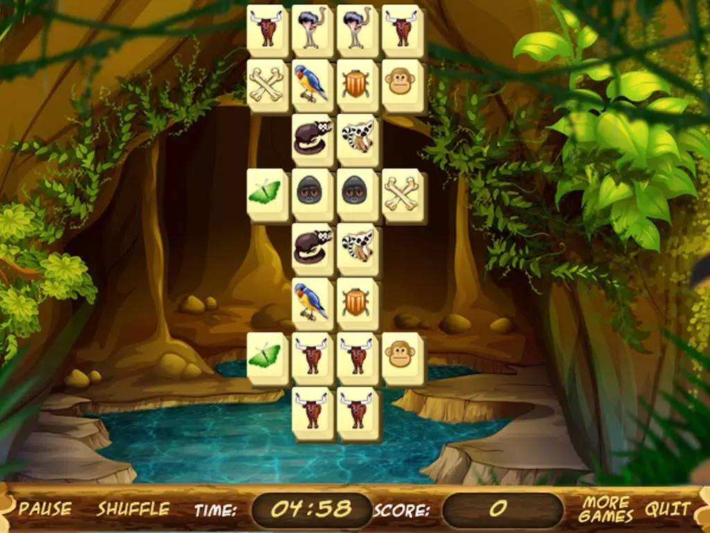 Captures d'écran de Wild Africa Mahjong Free iPad 