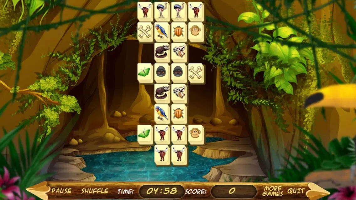 Captures d'écran de Wild Africa Mahjong Free