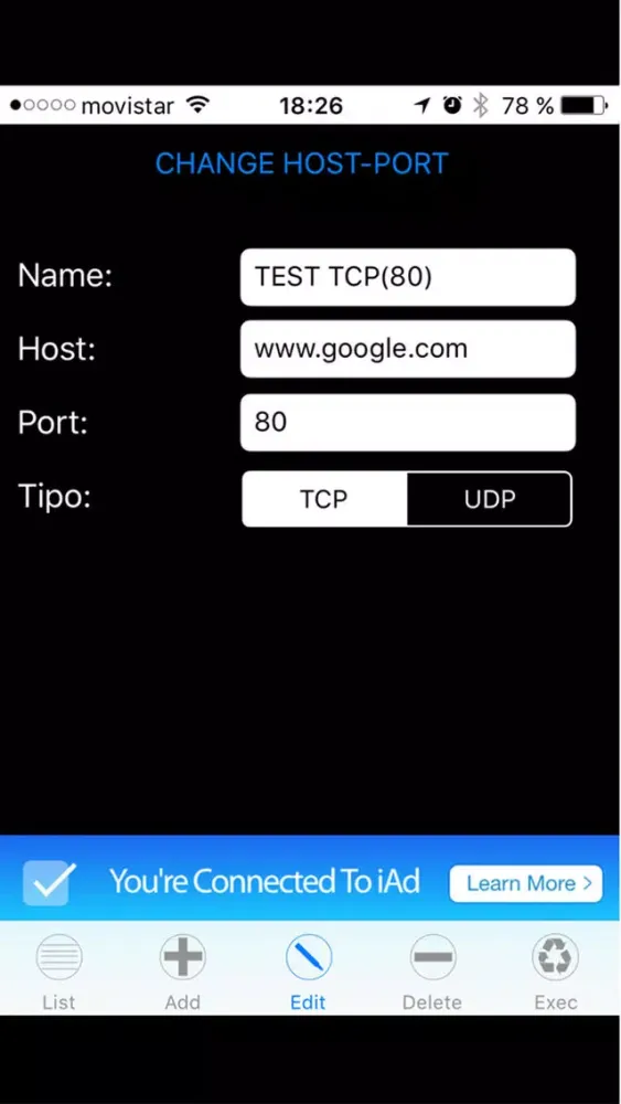 iPINGPORT স্ক্রিনশট
