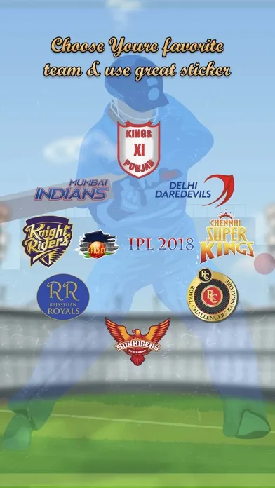 Tangkapan layar IPL 2018 Selfie Photo Maker