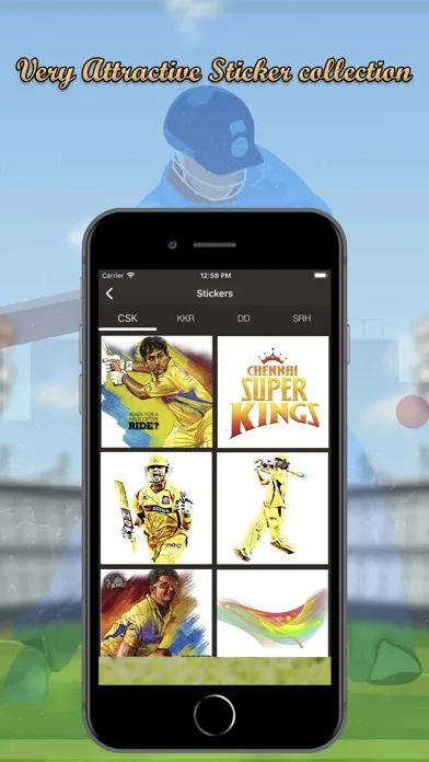 Tangkapan layar IPL 2018 Selfie Photo Maker