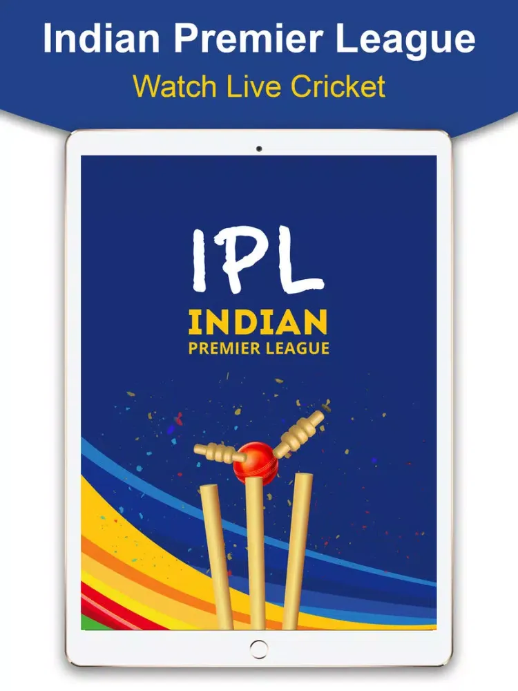 Captures d'écran de IPL Live Cricket iPad 