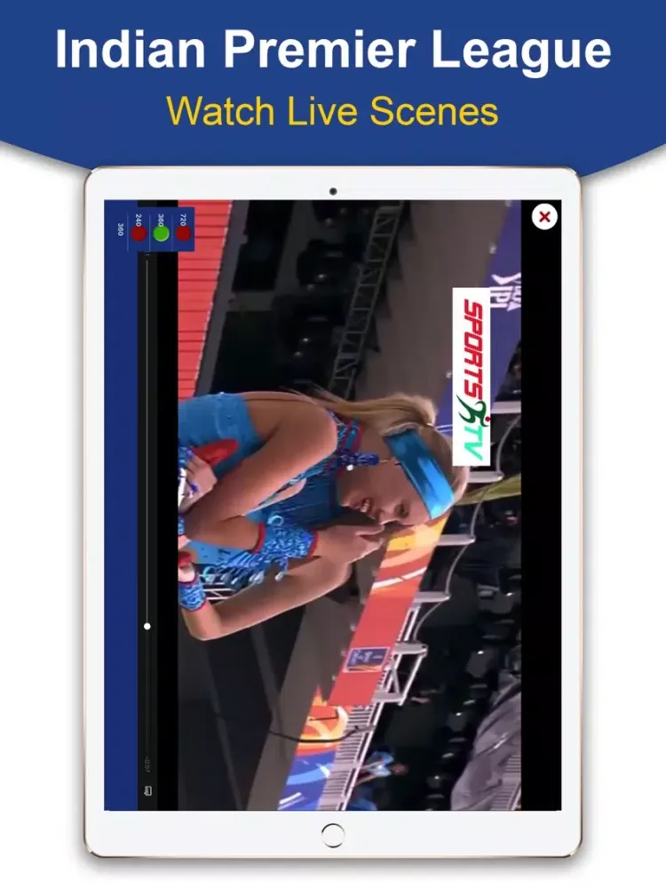 Captures d'écran de IPL Live Cricket iPad 