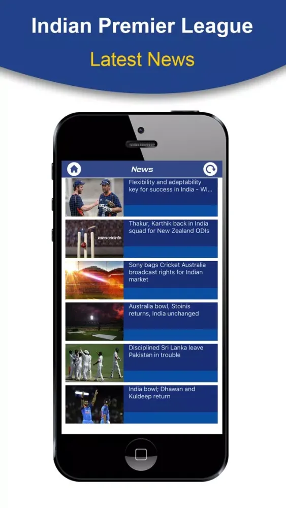 Captures d'écran de IPL Live Cricket