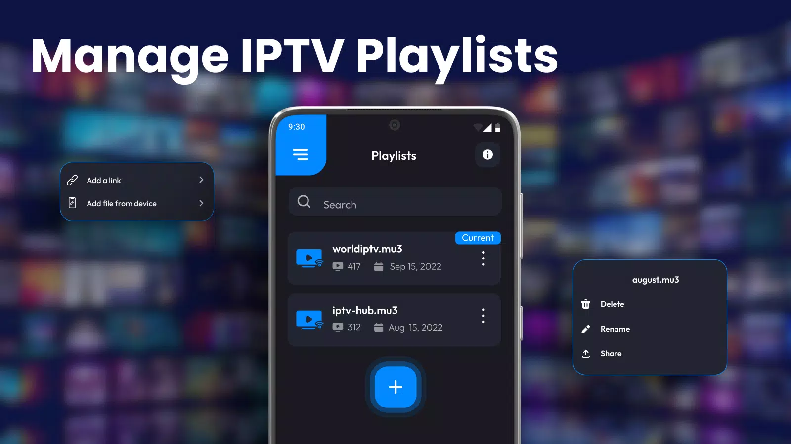 M3U IPTV Stream Player Liteのアプリスクリーンショット8