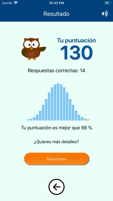 Prueba de IQ سکرین شاٹس