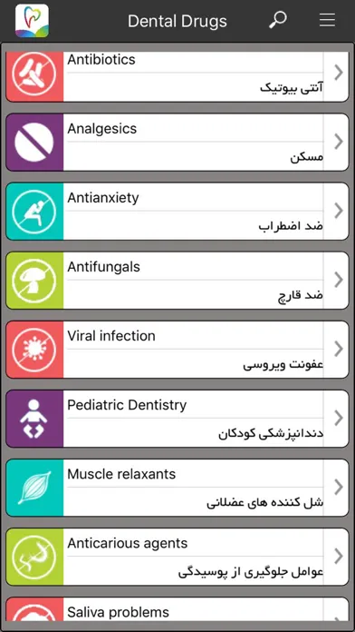 Dentist Drugs ( دارو دندان )应用截图