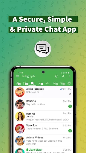 Graph Messenger Screenshots