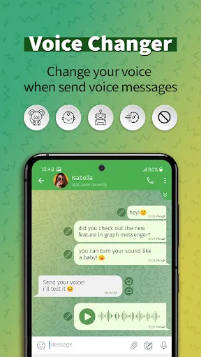 Graph Messenger Screenshots