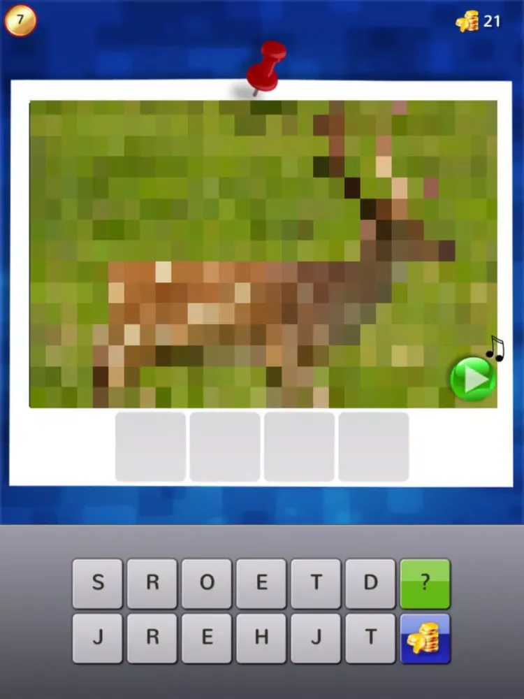 ภาพหน้าจอของ Animals Sound Quiz iPad 