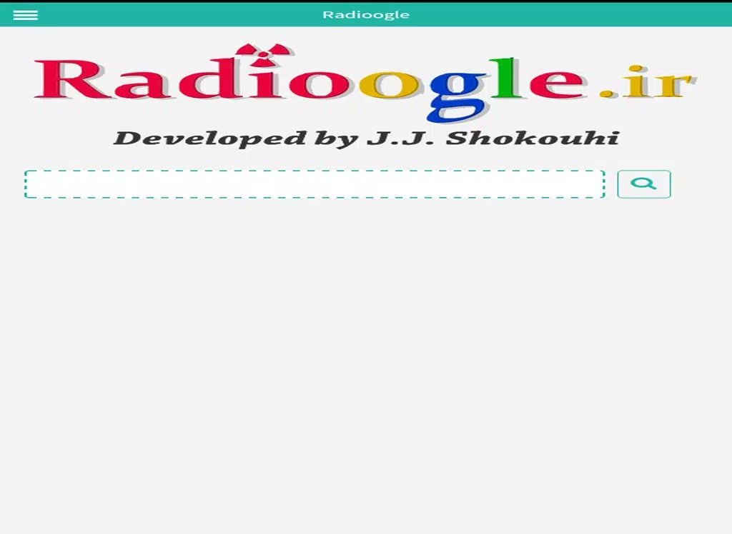 Capturas de tela do radioogle iPad 
