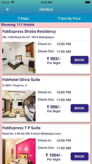 Ảnh chụp màn hình của IRCTC Tourism