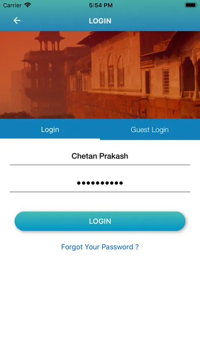 Ảnh chụp màn hình của IRCTC Tourism