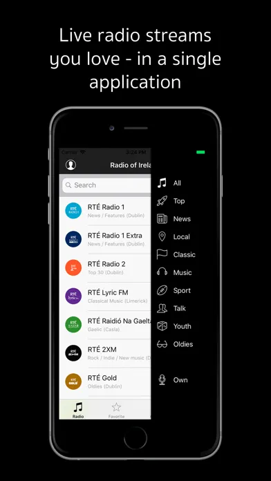 Radio of Ireland Screenshots